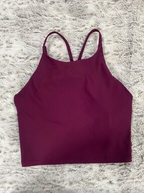 Old Navy Active Powersoft Light Support Sports Bra in Plum Berry